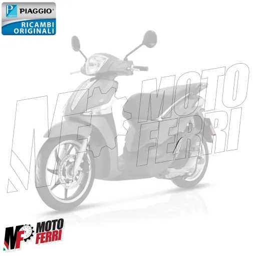 MF4345 Pedalino Poggiapiedi Sinistro Originale Piaggio Liberty 50 125 150 iGet