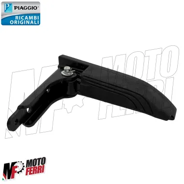 MF5199 Pedalino Poggiapiedi Destro Nero Piaggio Beverly 125 300 350 2010 / 2020
