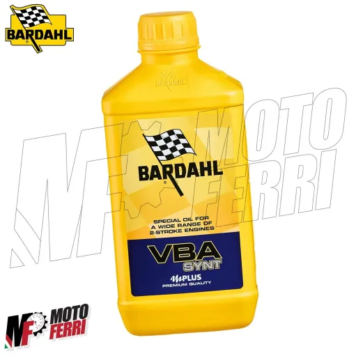 1 LITRO OLIO MOTORE MISCELA BARDAHL VBA SYNT SINTETICO 2T MIX ALTE PRESTAZIONI