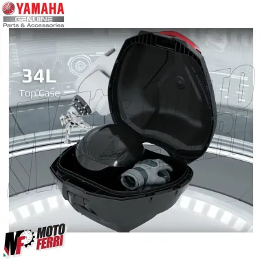 MF5206 - Bauletto Top case 34 Litri Originale Universale per Moto Scooter Yamaha