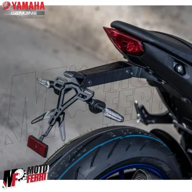 MF4829 Portatarga Sportivo + Luce Targa Originale Yamaha MT-09 da 2021 a 2023