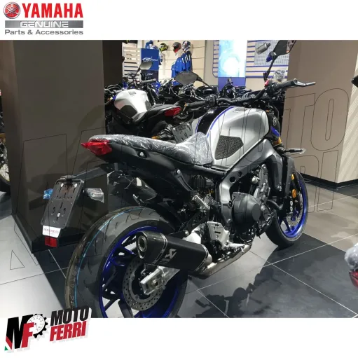 MF4829 Portatarga Sportivo + Luce Targa Originale Yamaha MT-09 da 2021 a 2023