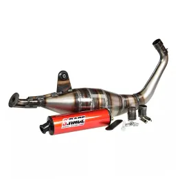 MF2274 Marmitta Minarelli AM6 MVT S-Race Scarico EC12 per Motore 70 / 90 CC 2T