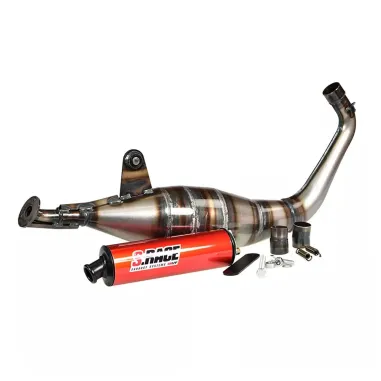 MF2274 Marmitta Minarelli AM6 MVT S-Race Scarico EC12 per Motore 70 / 90 CC 2T