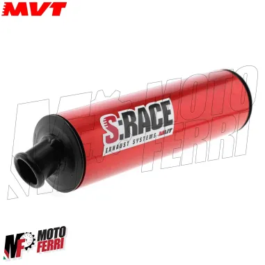 MF2274 Marmitta Minarelli AM6 MVT S-Race Scarico EC12 per Motore 70 / 90 CC 2T