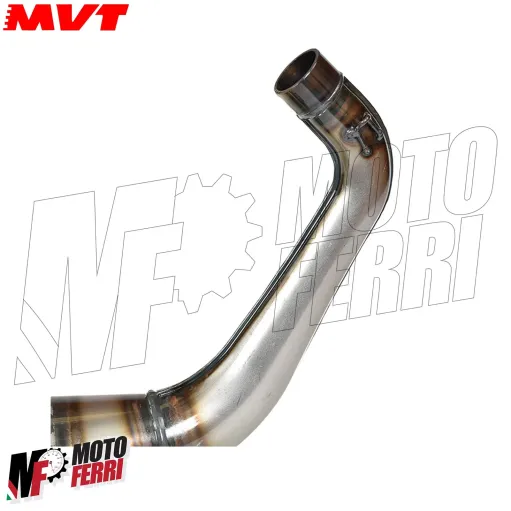 MF2274 Marmitta Minarelli AM6 MVT S-Race Scarico EC12 per Motore 70 / 90 CC 2T