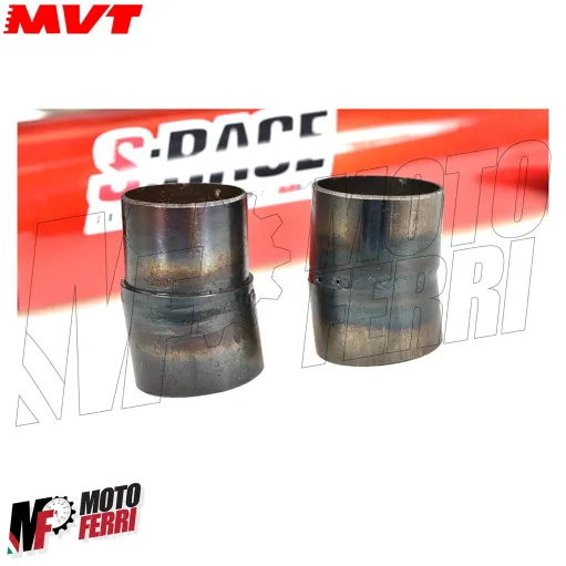 MF2274 Marmitta Minarelli AM6 MVT S-Race Scarico EC12 per Motore 70 / 90 CC 2T