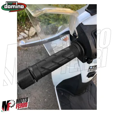 MF3989 Manopole Domino Honda XADV 750 SH 300 350 Style Forate Moto Scooter