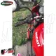 MF4159 Manopole Domino Strada Nero / Rosso Universale Moto Ducati Honda MV BMW