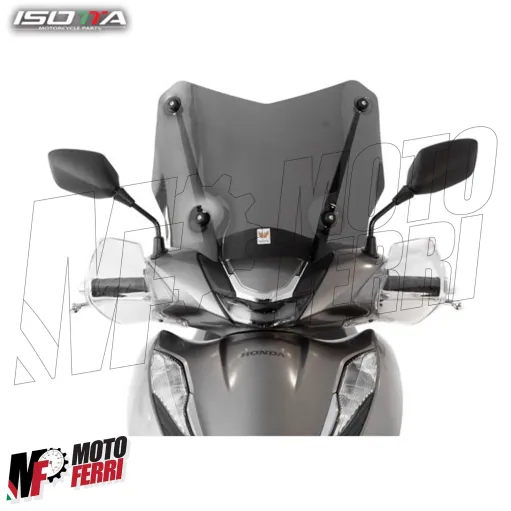 MF5210 Cupolino Spoiler Fume' Scuro Isotta Honda SH 125 150 350 mod 2020 / 2024