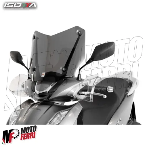 MF5210 Cupolino Spoiler Fume' Scuro Isotta Honda SH 125 150 350 mod 2020 / 2024