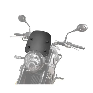 MF5211 - Cupolino Nero Opaco Isotta Benelli Leoncino / Trail 500 mod 2017-2024