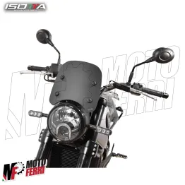 MF5211 - Cupolino Nero Opaco Isotta Benelli Leoncino / Trail 500 mod 2017-2024 2