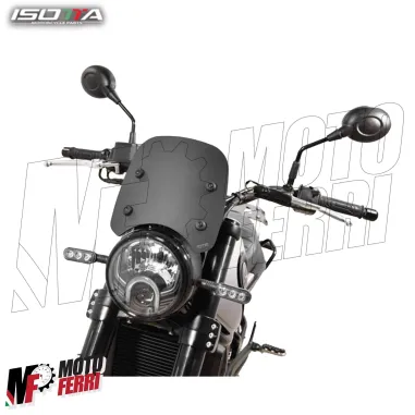 MF5211 - Cupolino Nero Opaco Isotta Benelli Leoncino / Trail 500 mod 2017-2024