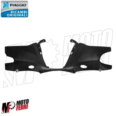 MF5214 Coprimanubrio Nero Opaco Originale Piaggio Beverly 125 300 350 2010/2020