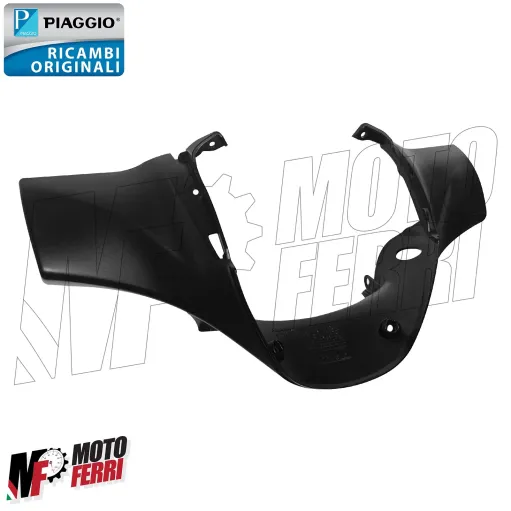 MF5214 Coprimanubrio Nero Opaco Originale Piaggio Beverly 125 300 350 2010/2020