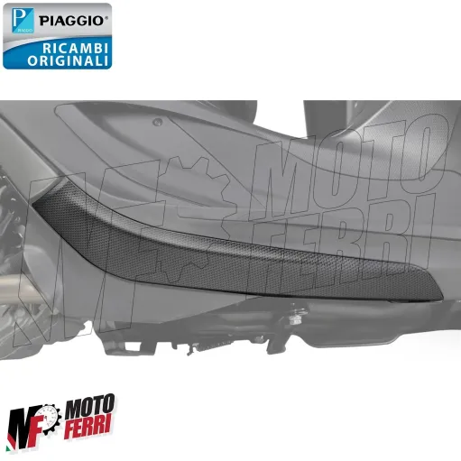 MF5227 Spoiler Sottopedana Destro Carbonio Piaggio Beverly 125 300 350 2011/2020