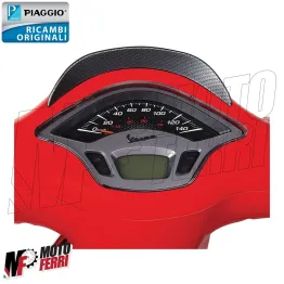 MF5232 - Spoiler Cruscotto Contachilometri Carbonio per Vespa Sprint 50 125 150 2