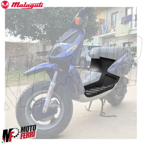 MF5235 Pedana Poggiapiedi Grigia Originale Malaguti Crosser CR1 50 (1995 / 1998)