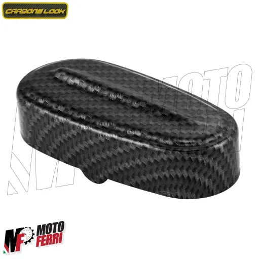MF0473 Coperchio Mozzo Forcella Effetto Carbonio Carbon Look Vespa 50 Special