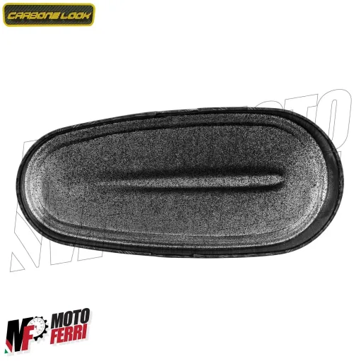 MF0473 Coperchio Mozzo Forcella Effetto Carbonio Carbon Look Vespa 50 Special