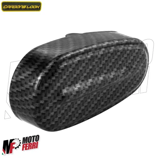 MF0473 Coperchio Mozzo Forcella Effetto Carbonio Carbon Look Vespa 50 Special