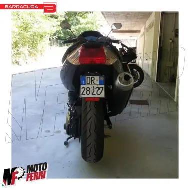 MF1368 Portatarga Sportivo Barracuda Yamaha TMax 500cc 2008 2009 2010 2011