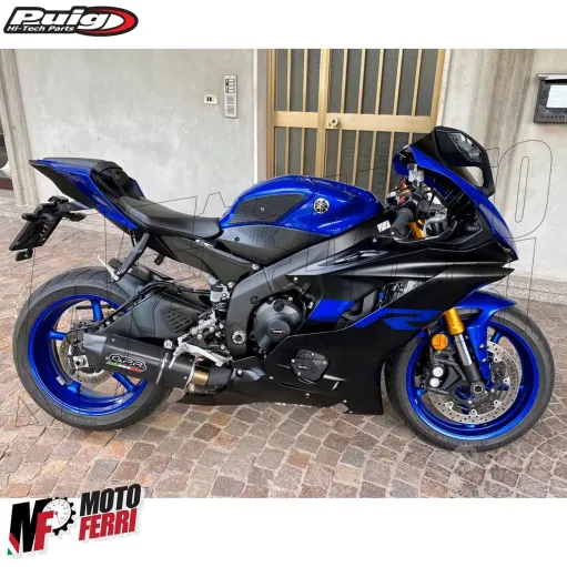 MF5086 Protezione Cover Carter Motore Puig per Yamaha YZF-R6 dal 2006 al 2018