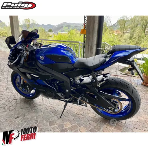 MF5086 Protezione Cover Carter Motore Puig per Yamaha YZF-R6 dal 2006 al 2018
