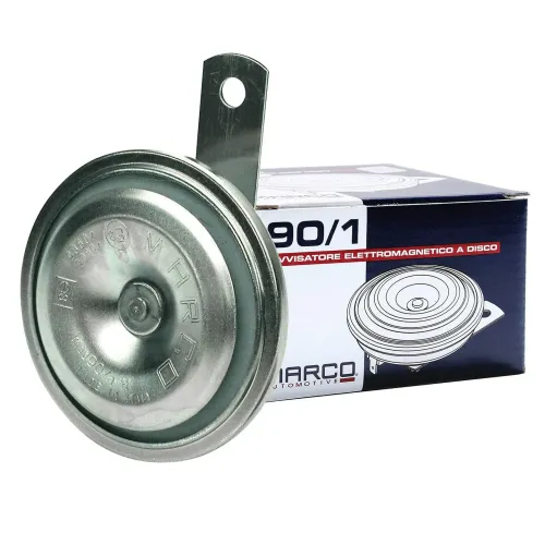 MF5244 Clacson Avvisatore Elettrico Ø90mm Marco 112db Universale Moto Scooter