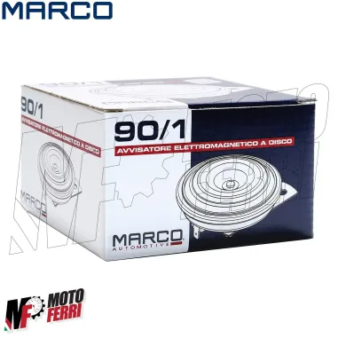MF5244 Clacson Avvisatore Elettrico Ø90mm Marco 112db Universale Moto Scooter