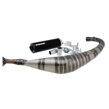 MF5246 Marmitta Scarico Voca per Motore Minarelli AM6 50 / 70 CC Omologata