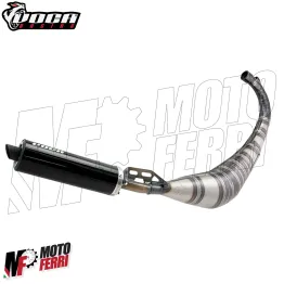 MF5246 Marmitta Scarico Voca per Motore Minarelli AM6 50 / 70 CC Omologata 2