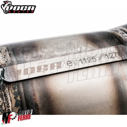 MF5246 Marmitta Scarico Voca per Motore Minarelli AM6 50 / 70 CC Omologata