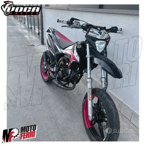 MF5246 Marmitta Scarico Voca per Motore Minarelli AM6 50 / 70 CC Omologata