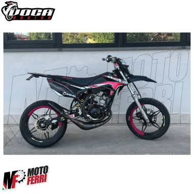 MF5246 Marmitta Scarico Voca per Motore Minarelli AM6 50 / 70 CC Omologata