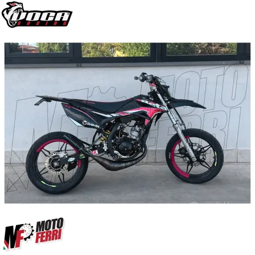 MF5246 Marmitta Scarico Voca per Motore Minarelli AM6 50 / 70 CC Omologata