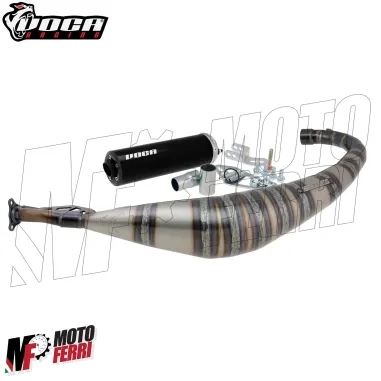 MF5246 Marmitta Scarico Voca per Motore Minarelli AM6 50 / 70 CC Omologata