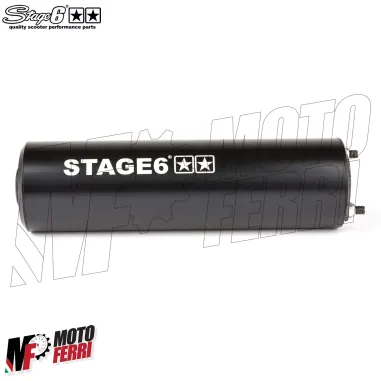 MF5247 Marmitta Scarico Stage6 Streetrace Motore Minarelli AM6 / Derbi Omologata