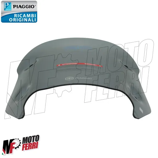 MF5248 Cupolino fume basso Originale Piaggio Beverly 300 400 HPE mod 2021 / 2025