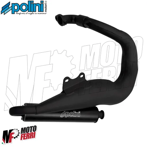 MF1083 Marmitta Polini For Race Vespa 50 Special R L 125 ET3 Primavera 130
