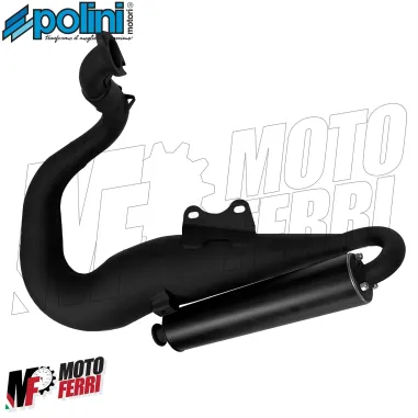 MF1083 Marmitta Polini For Race Vespa 50 Special R L 125 ET3 Primavera 130