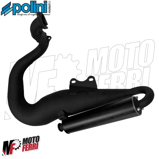 MF1083 Marmitta Polini For Race Vespa 50 Special R L 125 ET3 Primavera 130