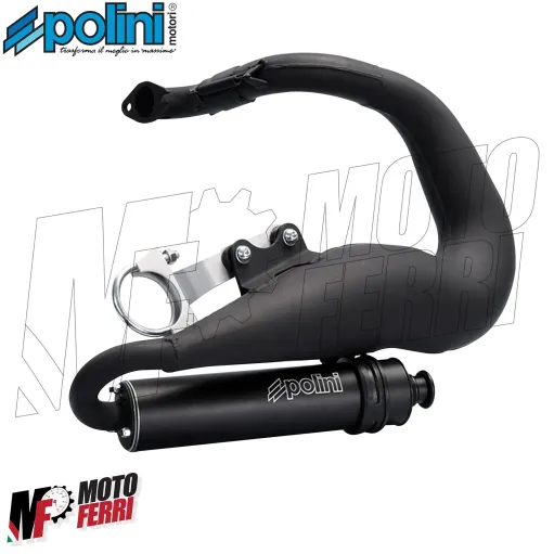 MF1083 Marmitta Polini For Race Vespa 50 Special - 125 ET3 Primavera 130CC
