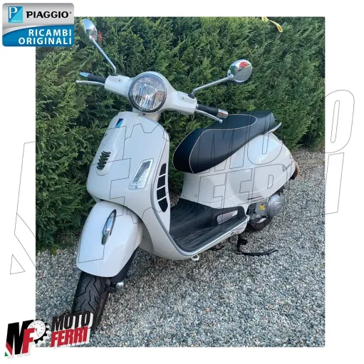 MF5251 Sella Sellone in Pelle Nero Originale Vespa GTS 125 250 300 Super Sport
