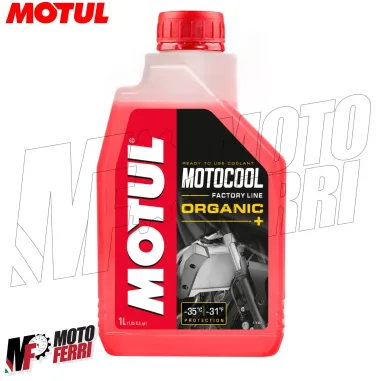 MF5255 Liquido Refrigerante Antigelo Motul Motocool Organic Factory Line Rosso