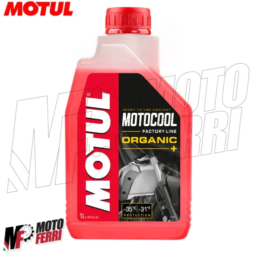 MF5255 Liquido Refrigerante Antigelo Motul Motocool Organic Factory Line Rosso