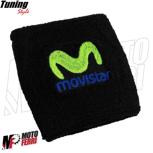 MF3346 Calzino Polsino Movistar Serbatoio Vaschetta Olio Freno Frizione Moto