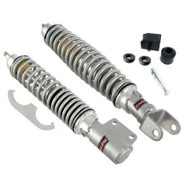 MF0373 AMMORTIZZATORE ANTERIORE + POSTERIORE CARBONE REGOLABILE VESPA PX 125 150 200