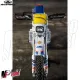 MF4753 Portafaro Mascherina Bianco Acerbis Elba Vintage per Moto Cross Enduro